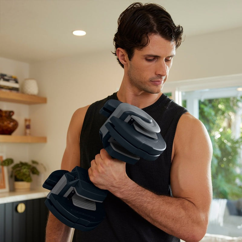 HALTERES AJUSTABLE SMART CENTR 2 KG - 22 KG (PAIRE)