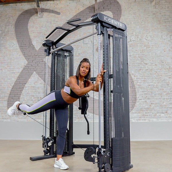 STATION DE MUSCULATION CENTR 3 (AVEC MACHINE SMITH A CHARGES GUIDEES)