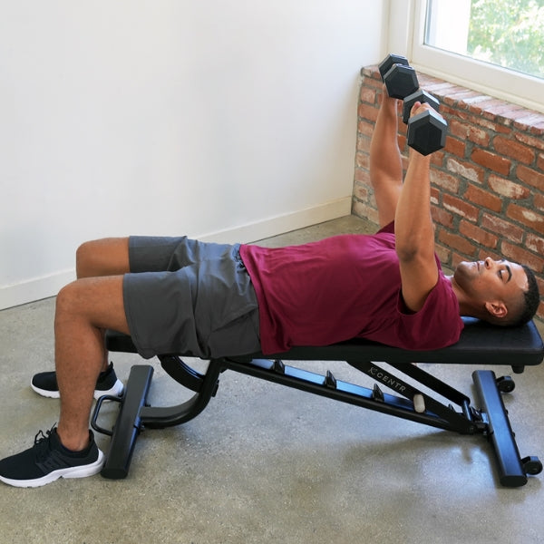 BANC CENTR AJUSTABLE PLAT, INCLINE, DECLINE
