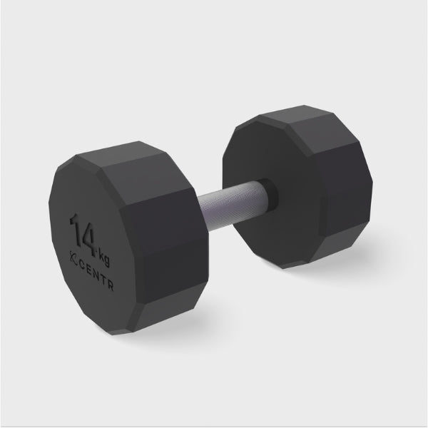 JEU D’HALTERES CENTR AVEC RACK - DE 4 KG A 14 KG (PAIRE)