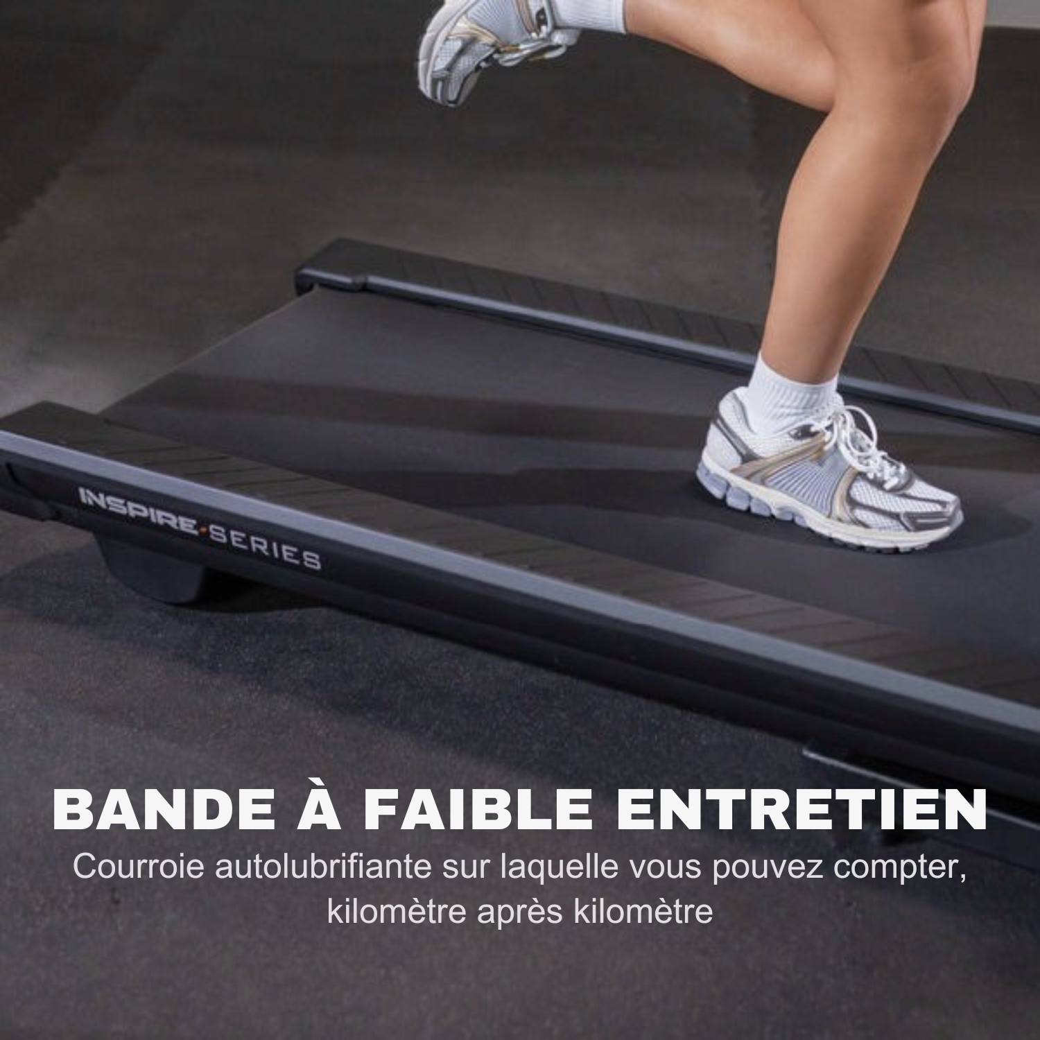TAPIS DE COURSE INSPIRE SERIE T4S PLIABLE AVEC ECRAN TACTILE 10"