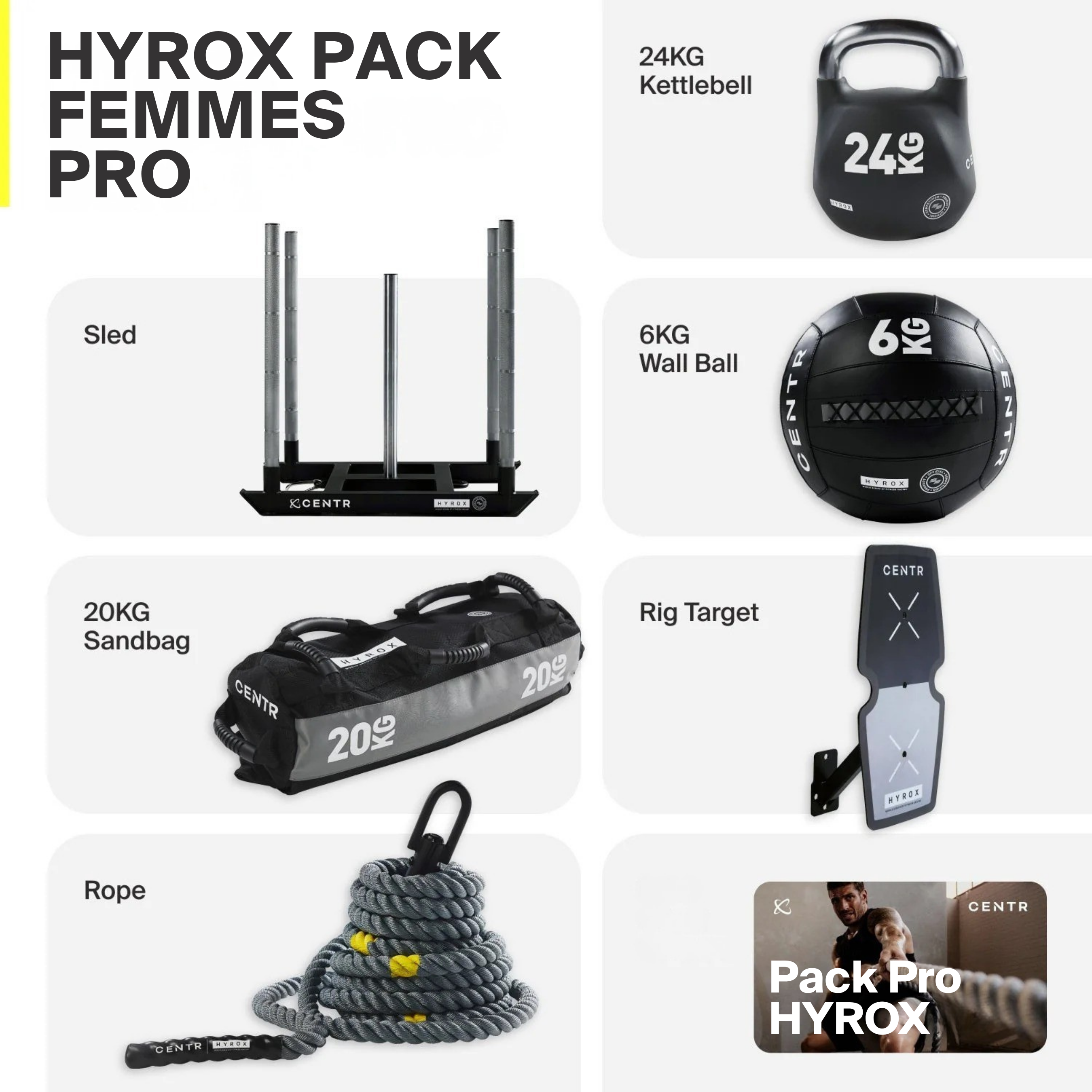 PACK HYROX PRO FEMMES