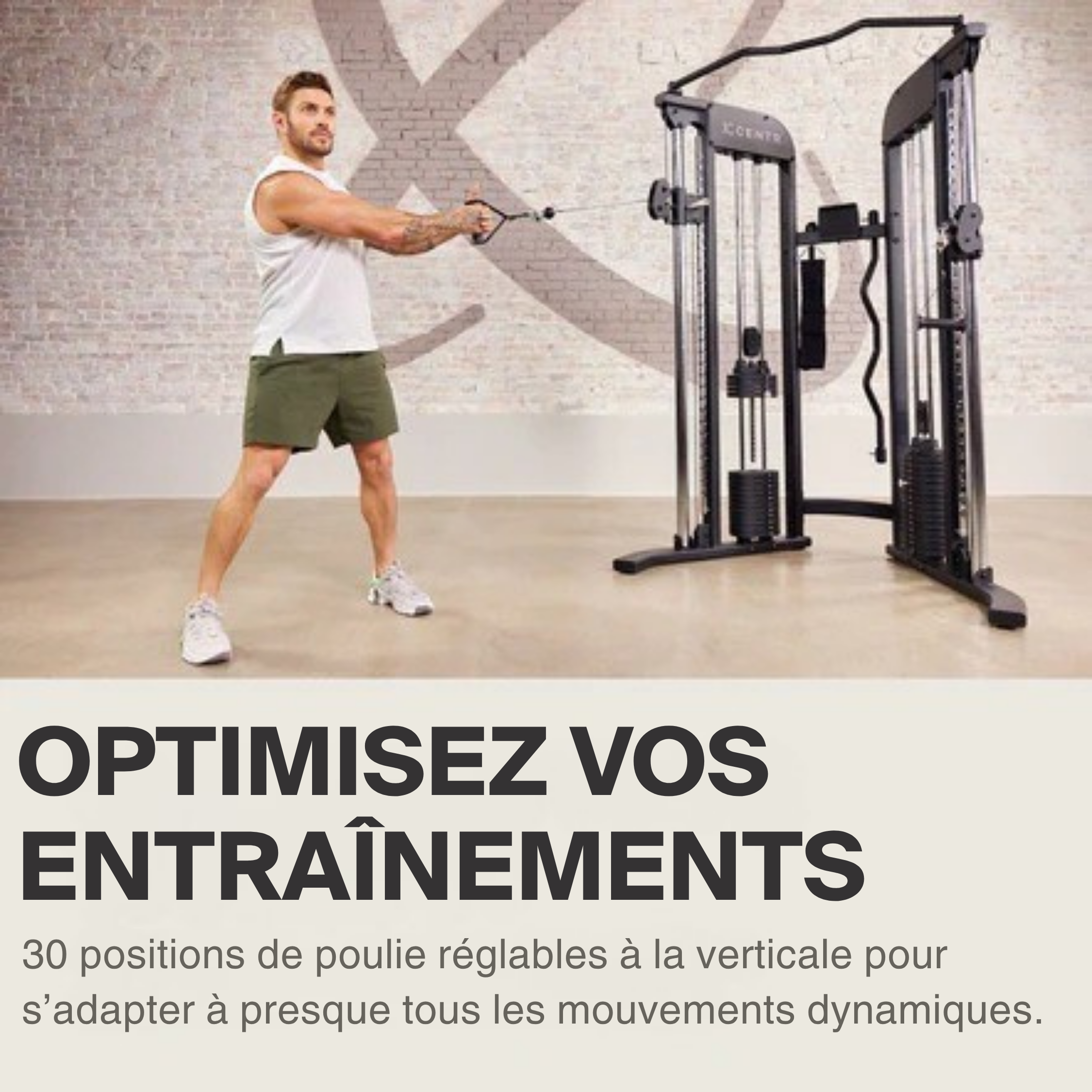 CENTR 2 – PACK COMPLET ENTIEREMENT EQUIPE