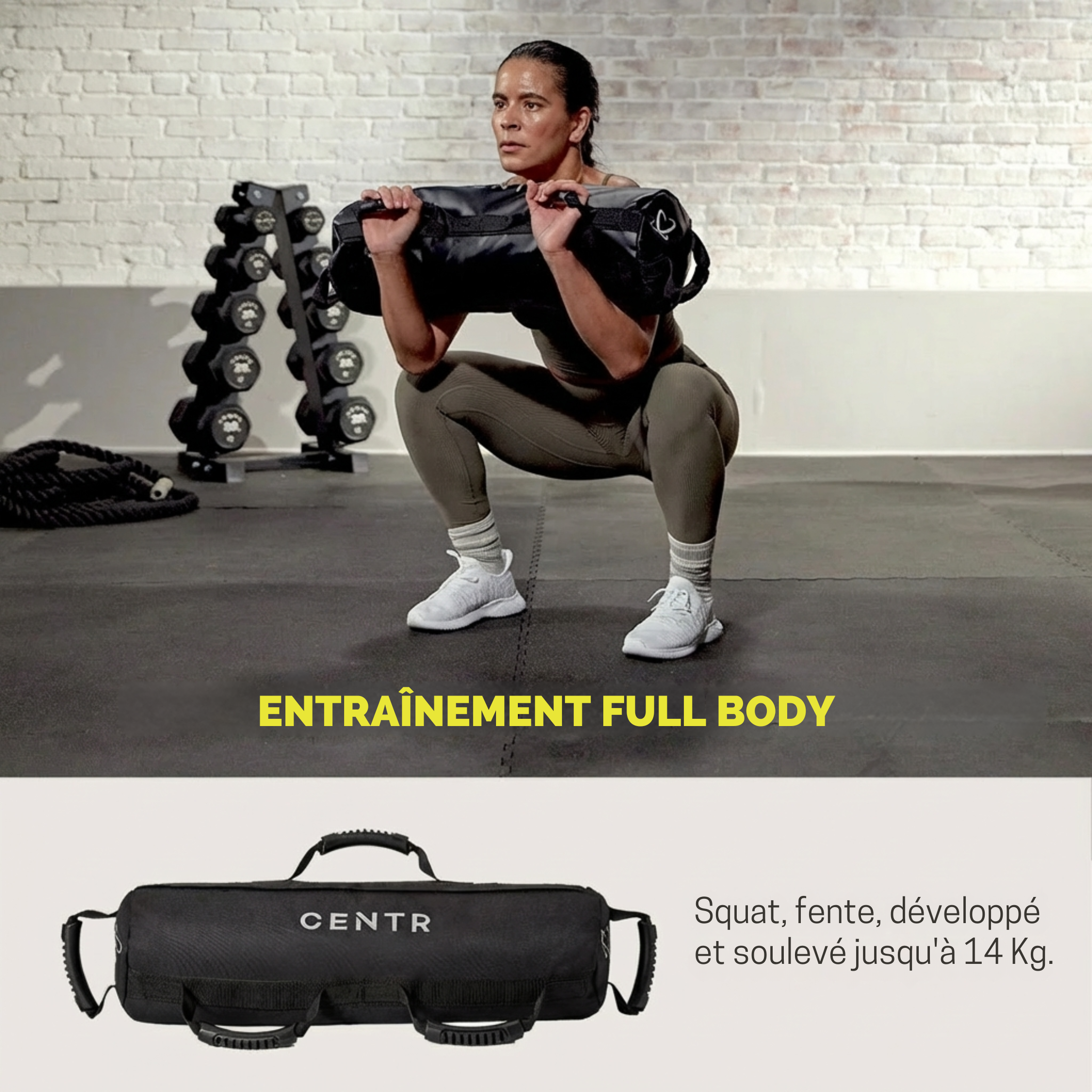 SAC DE SABLE CENTR 9–14 KG