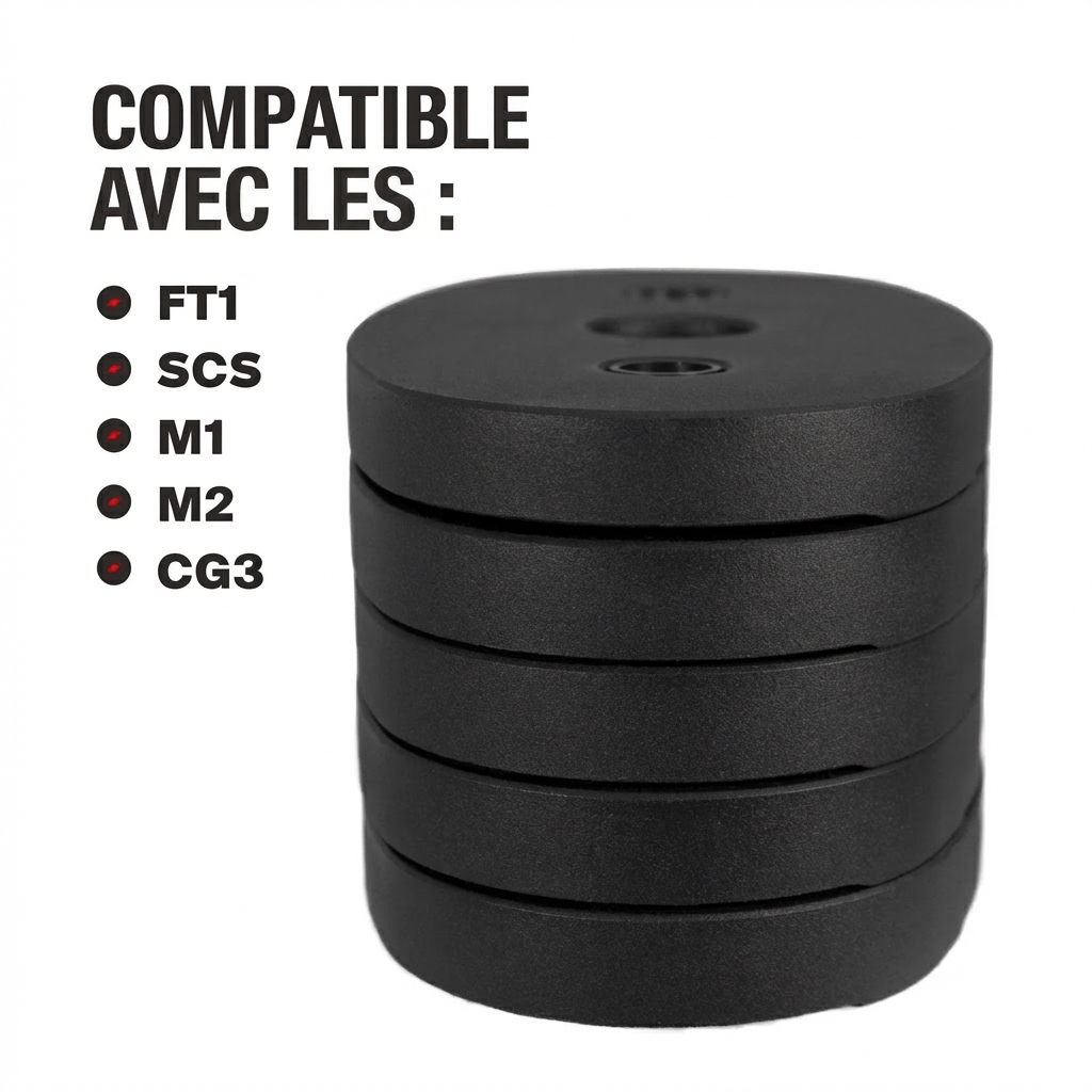 EXTENSION DE PILE DE POIDS DE 23 KG