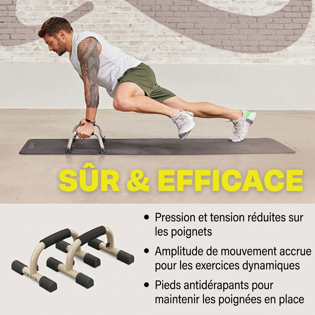 POIGNEES DE POMPES CENTR