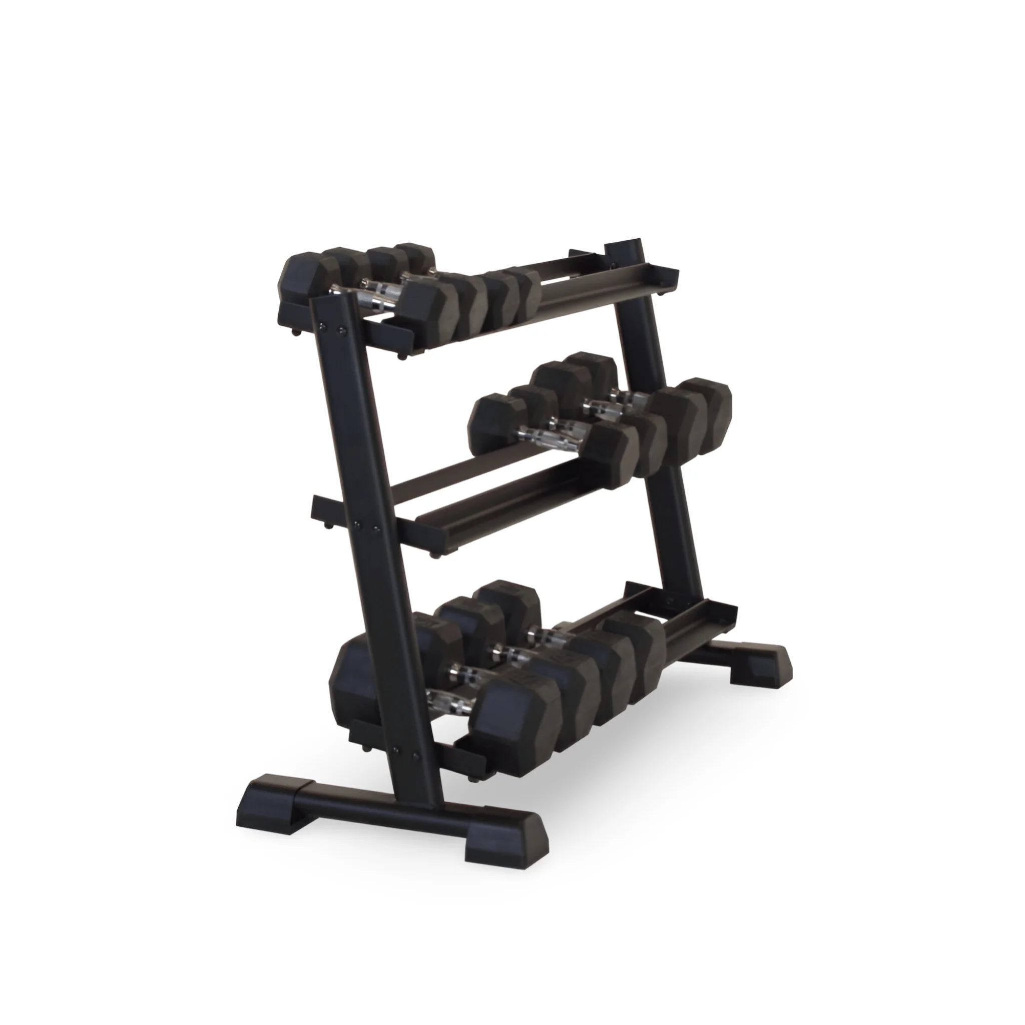 RACK DE RANGEMENT POUR HALTERES A 3 NIVEAUX