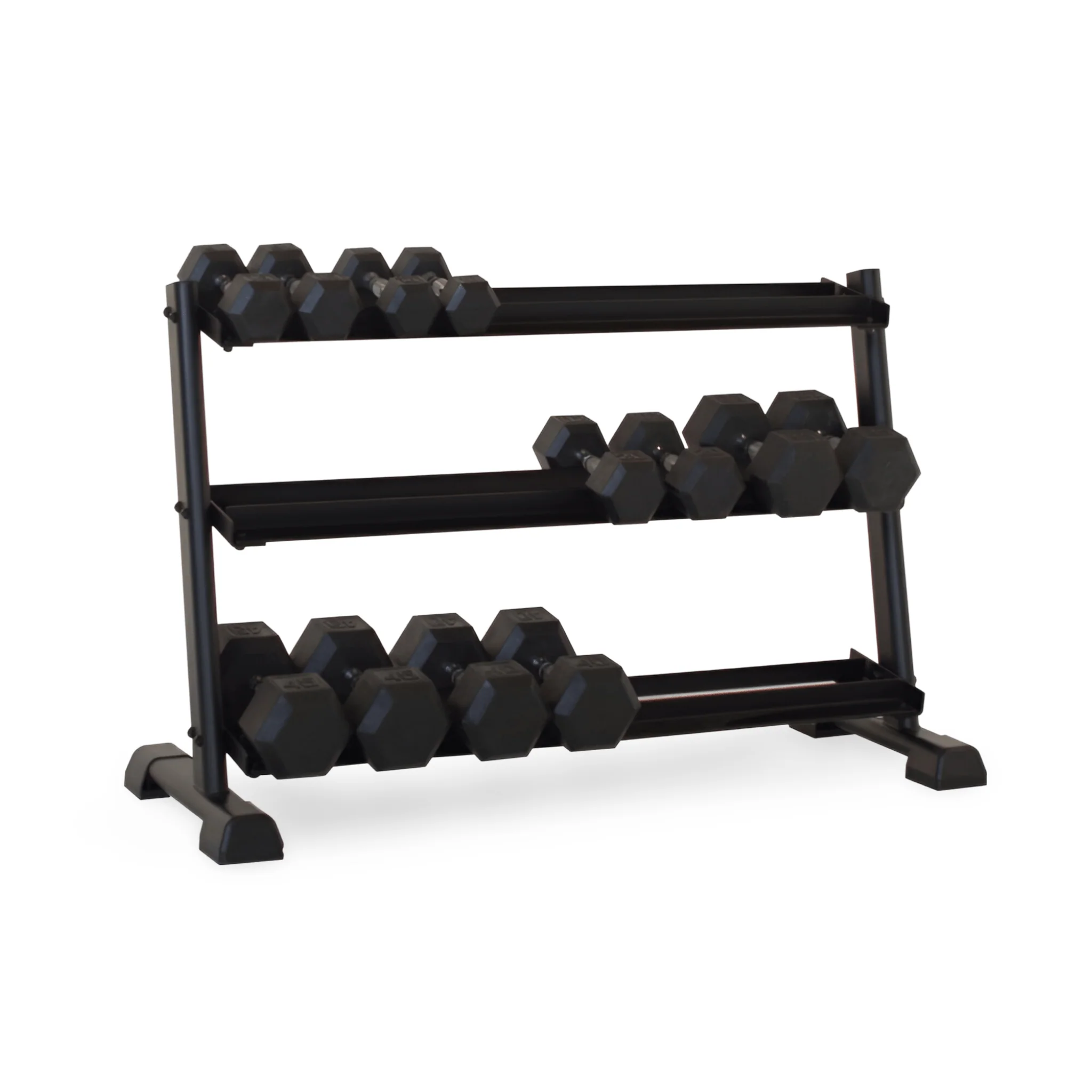 RACK DE RANGEMENT POUR HALTERES A 3 NIVEAUX