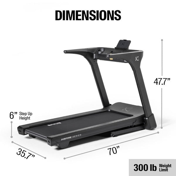 TAPIS DE COURSE INSPIRE SERIE T4 PLIABLE