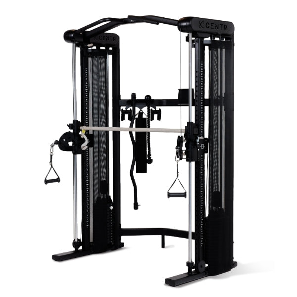 STATION DE MUSCULATION  CENTR 3 (AVEC MACHINE SMITH A CHARGES GUIDEES)