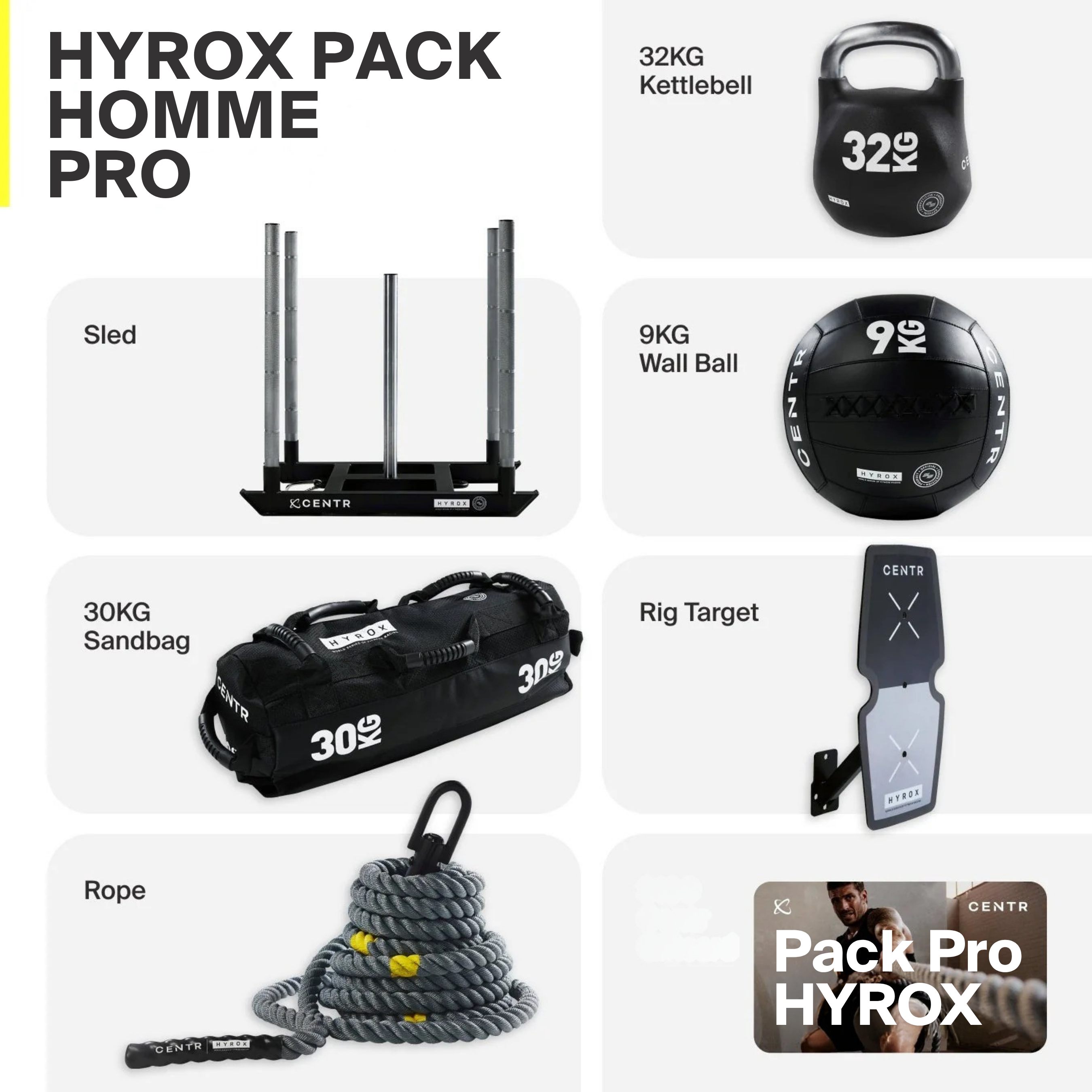 PACK HYROX HOMME PRO