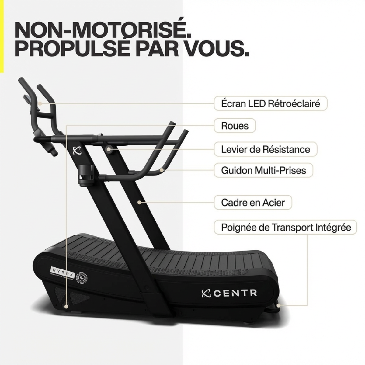 TAPIS DE COURSE CENTR X HYROX PERFORM TREAD