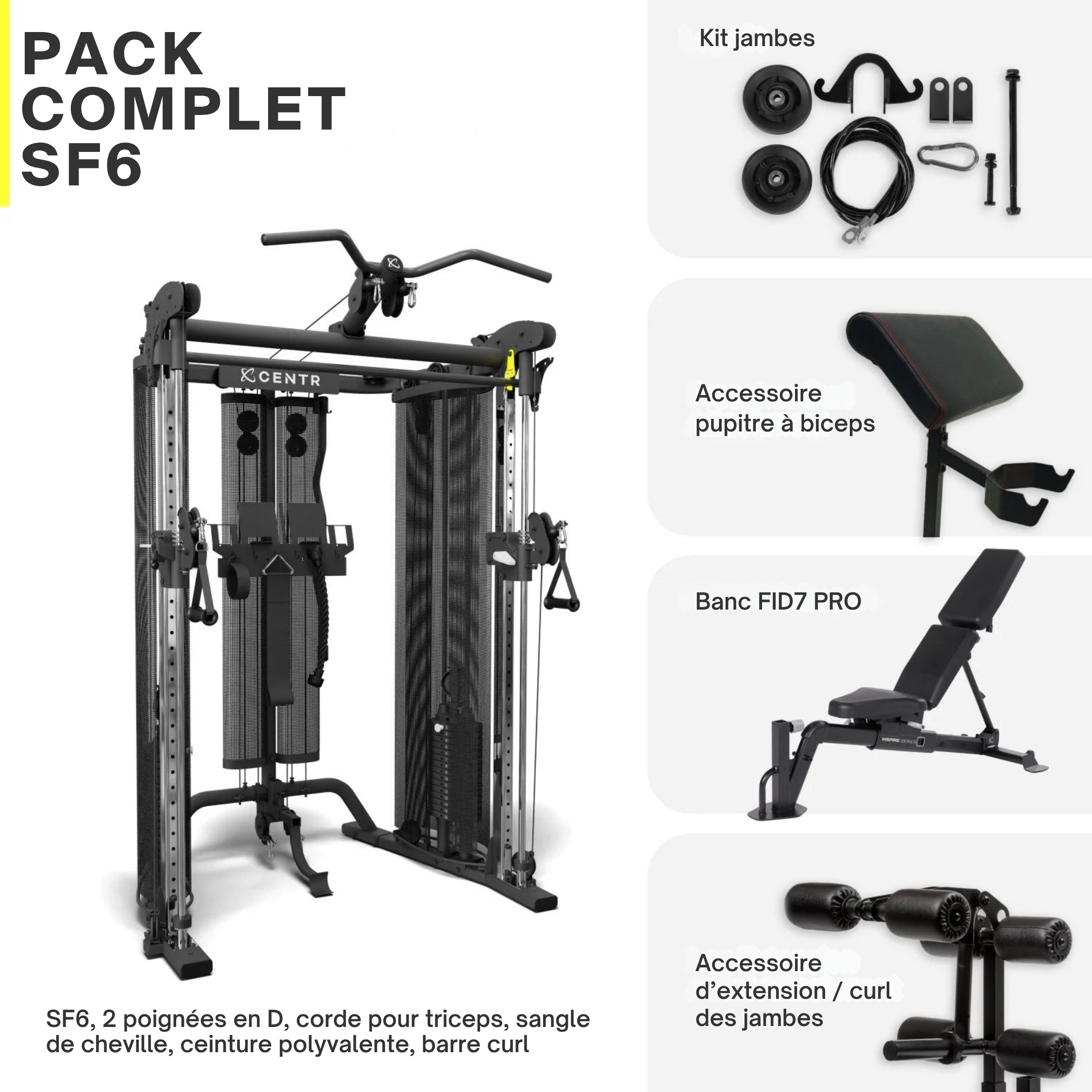 PACK COMPLET SF6 ENTIEREMENT EQUIPE