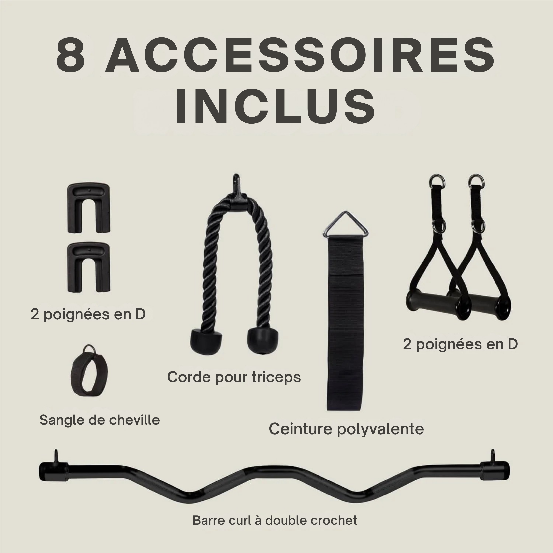 PACK MUSCULATION A DOMICILE POUR FEMME