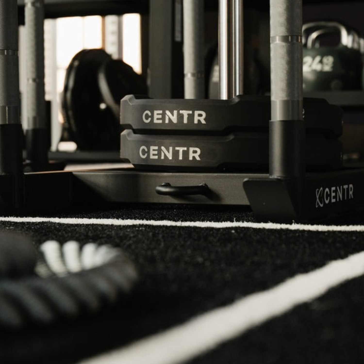 CENTR x HYROX Competition Perform Turf Plain Black 16.5m x 2m