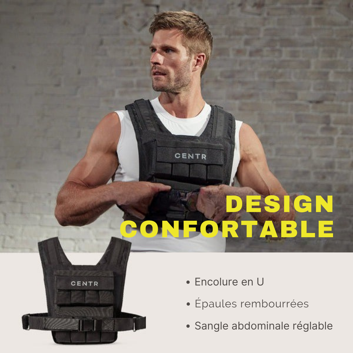 GILET LESTE 9 KG CENTR