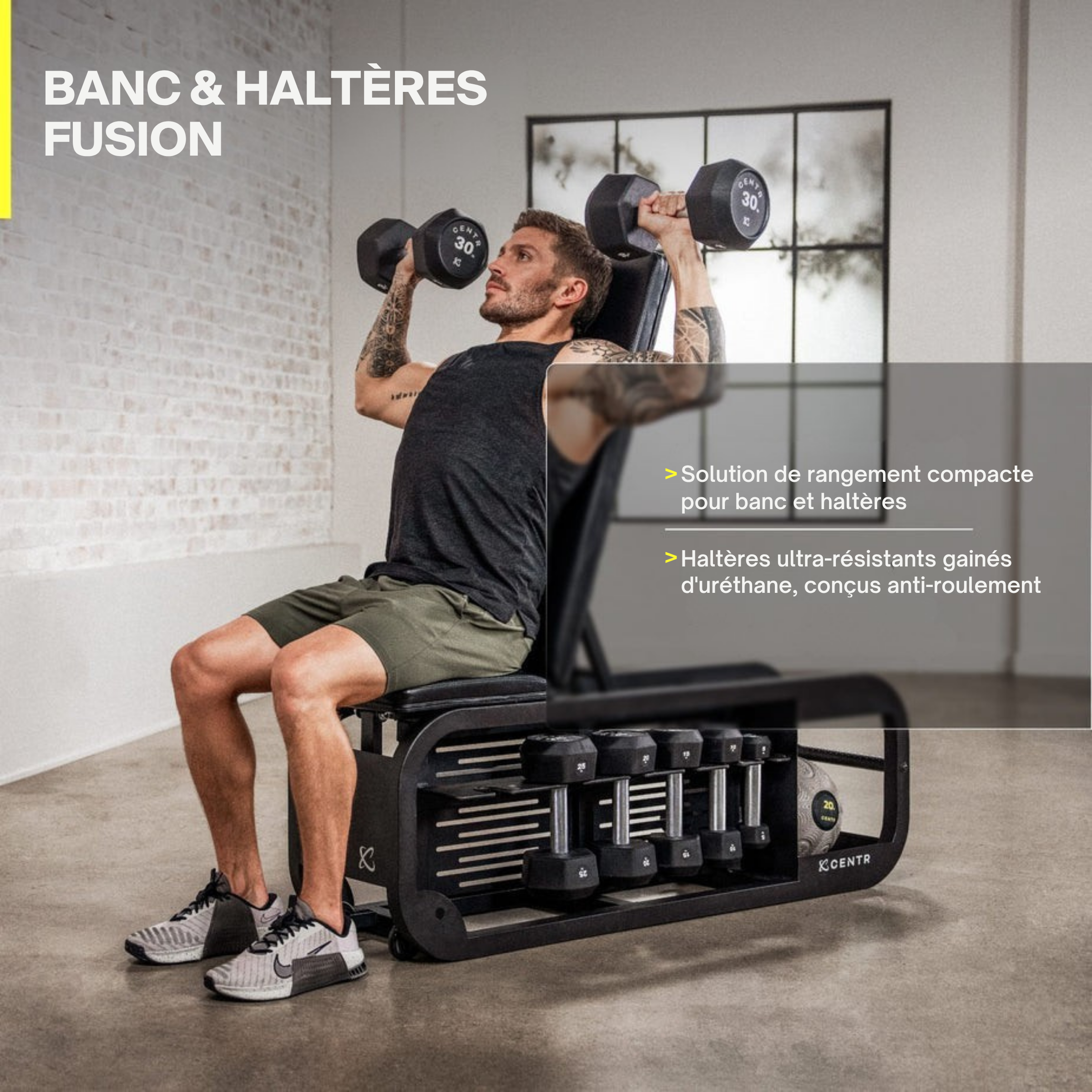 PACK PERFORMANCE HYBRIDE — HALTÈRES & TAPIS