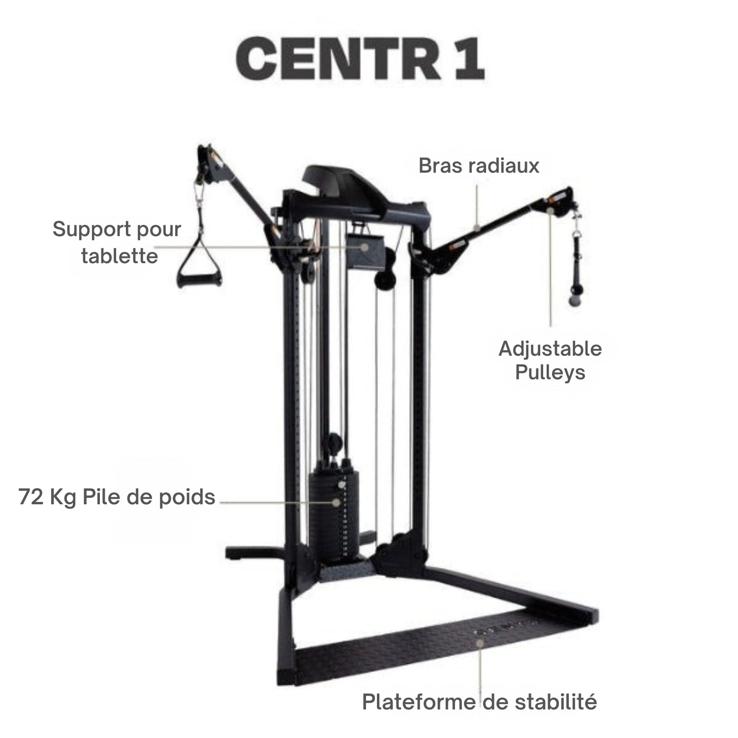 STATION DE MUSCULATION CENTR 1