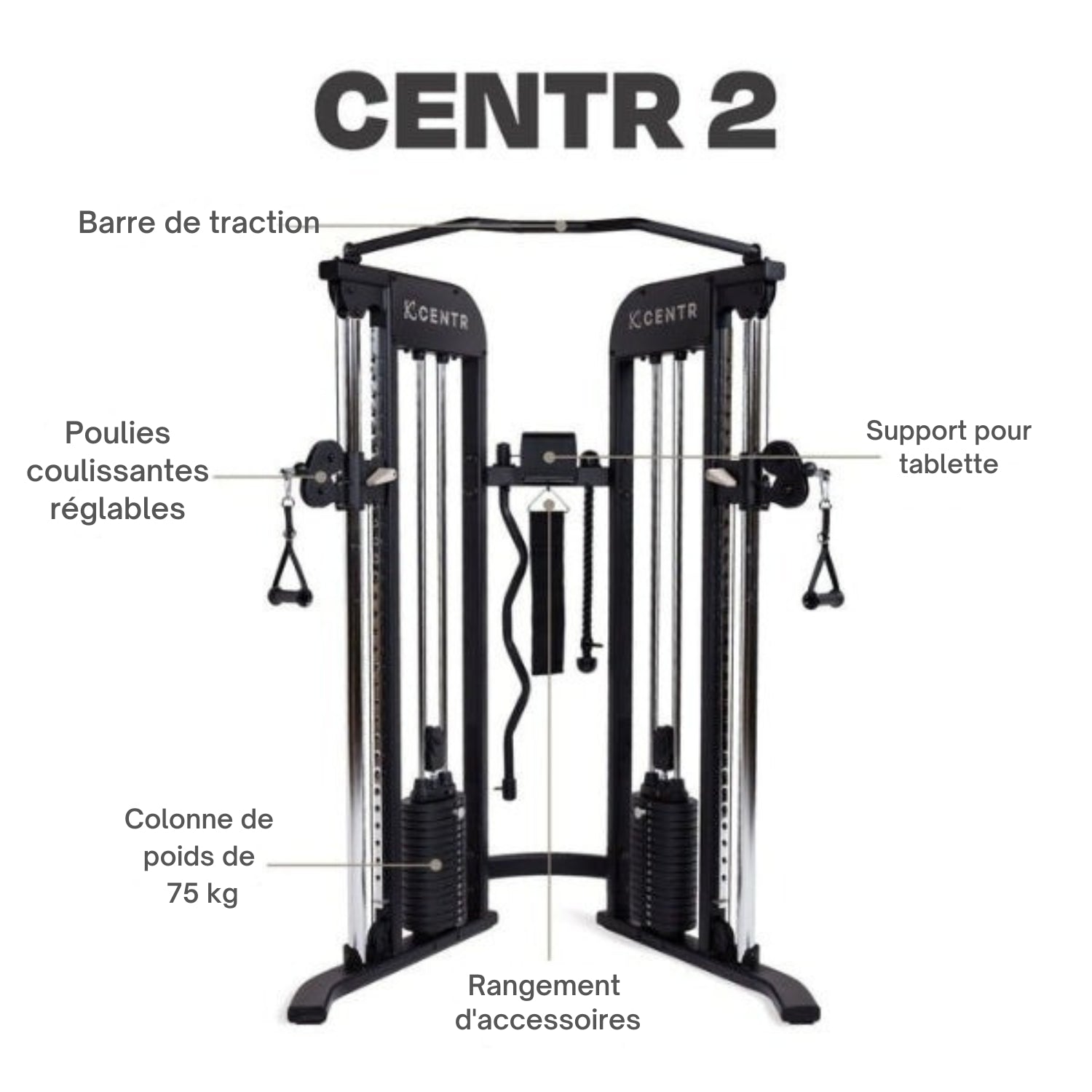 STATION DE MUSCULATION CENTR 2