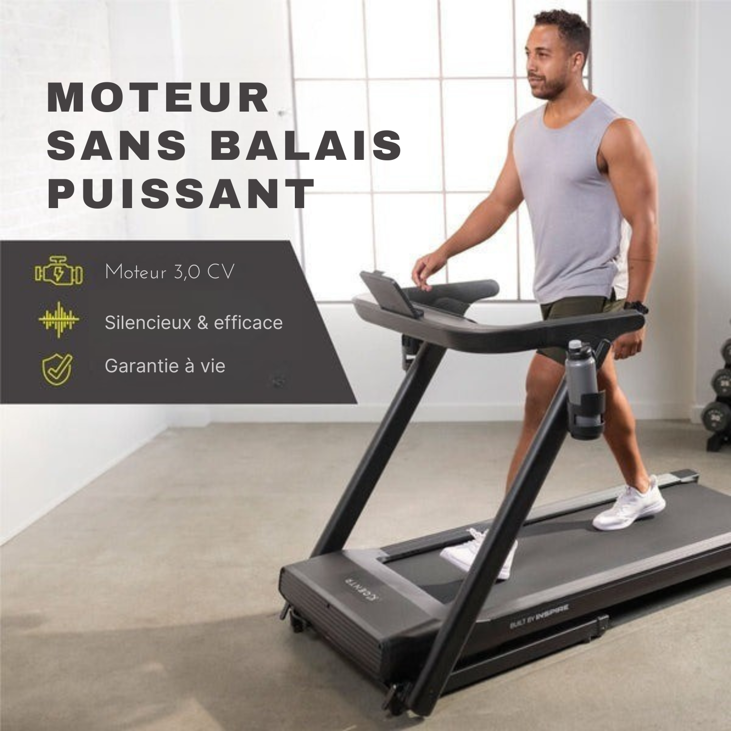 TAPIS DE COURSE RUNR PLIABLE