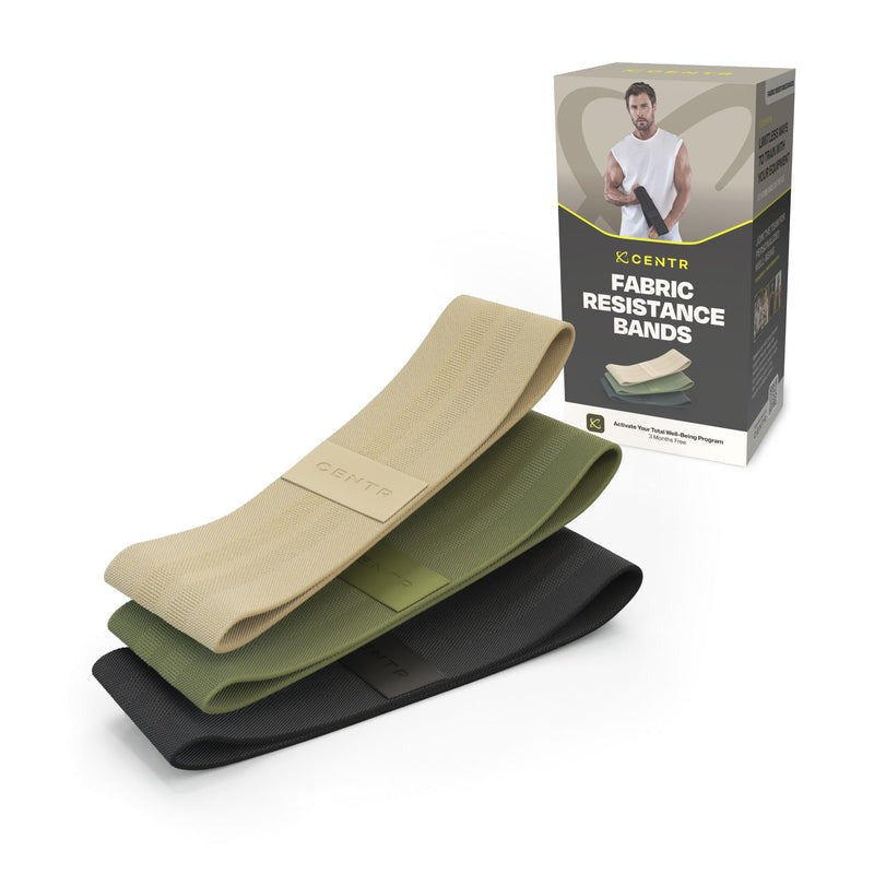 BANDES DE RESISTANCE EN TISSU CENTR