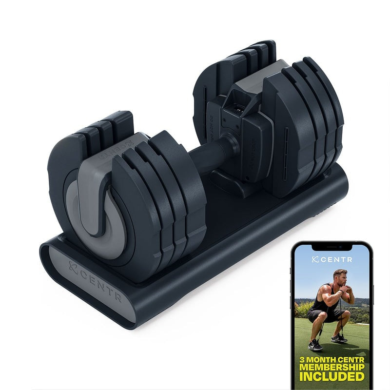 HALTERES AJUSTABLE SMART CENTR  2 KG - 22 KG (PAIRE)