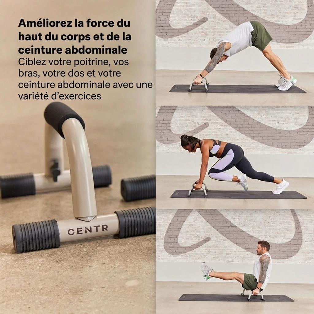 POIGNEES DE POMPES CENTR
