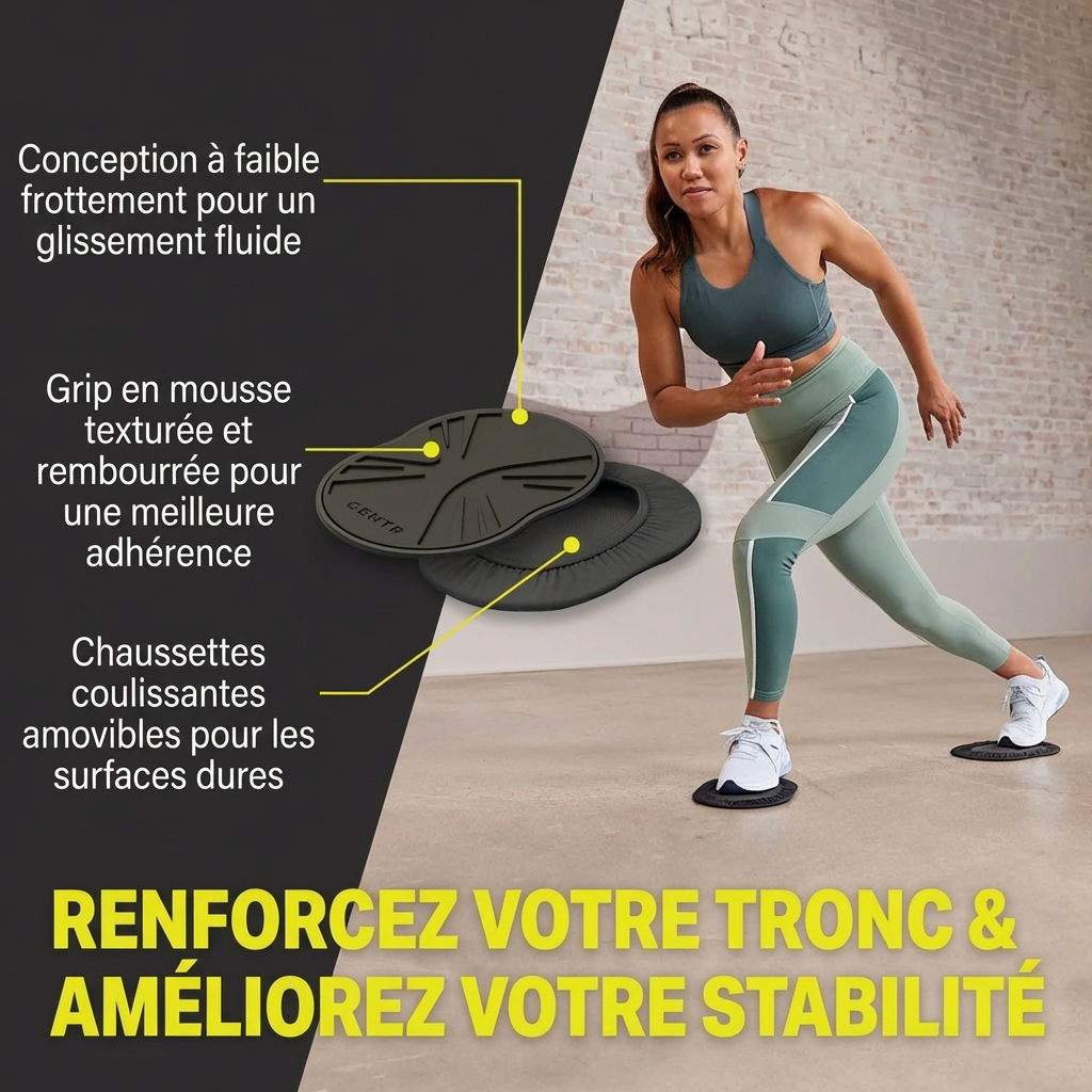 DISQUES DE GLISSE CENTR